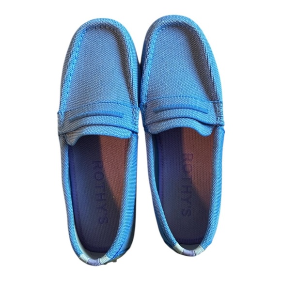 Rothy's Periwinkle Blue Purple Seaside Driver. Like New. Size 7.5 - Picture 1 of 8